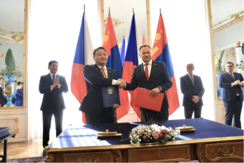 Mongolia and the Czech Republic Embark Upon a Comprehensive Partnership